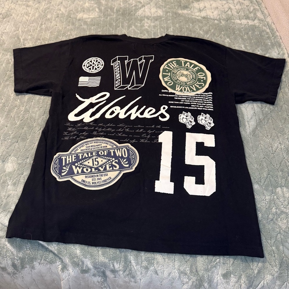 Darc Sport x Tale of Two Wolves x Civil Regime Premium Oversized Tee